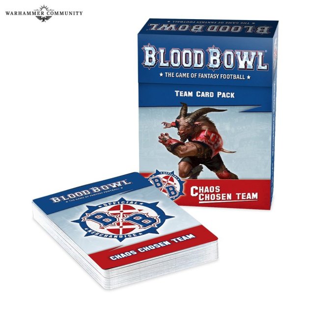 Blood Bowl: Chaos Chosen Team Card Pack