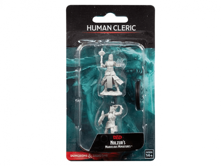 D&D Nolzur's Marvelous Miniatures: Human Cleric (женщина)
