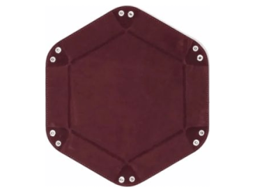 Лоток для кубиков MTGTRADE: шестиугольный большой, кофейный