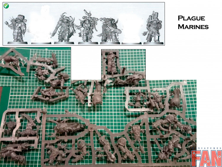 Dark Imperium Death Guard Plague Marines x5