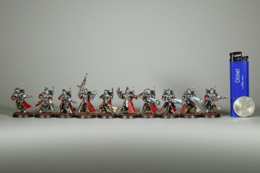 Warhammer 40k Adeptus Mechanicus Skitarii Vanguard x10 (99120116002) (Painted)