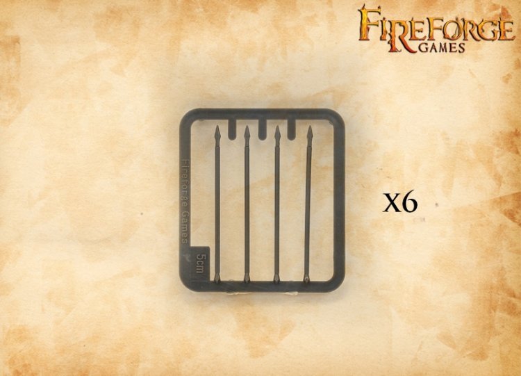 24 Plastic Spears