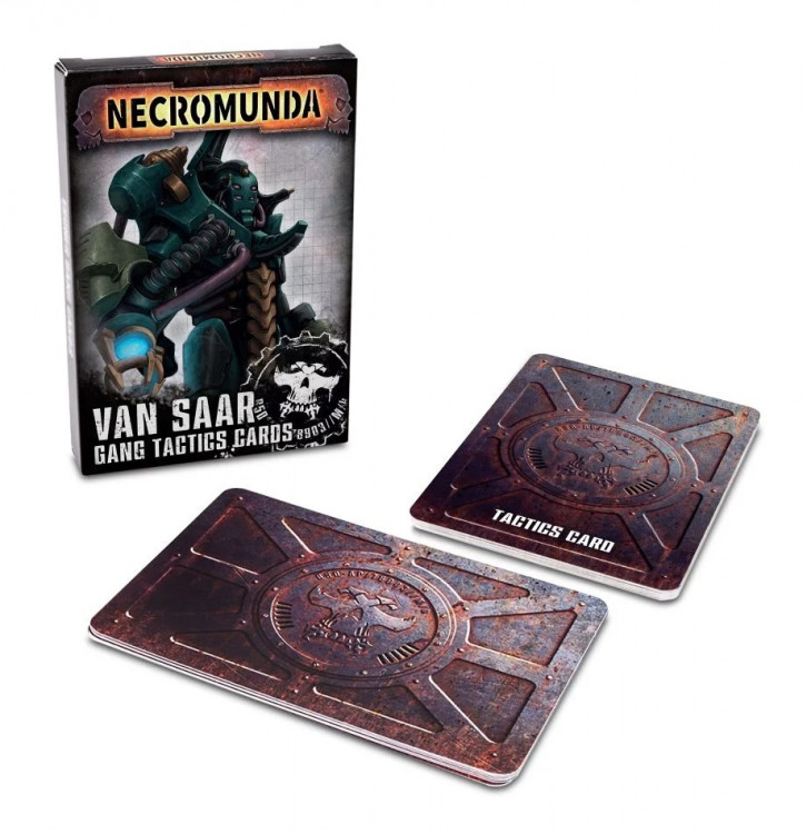 Necromunda: Van Saar Gang Tactics Cards (Second Edition)