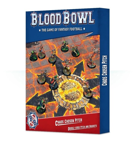 Blood Bowl: Chaos Chosen Pitch &amp; Dugouts