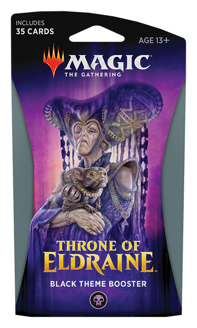 Throne of Eldraine: Чёрный тематический бустер