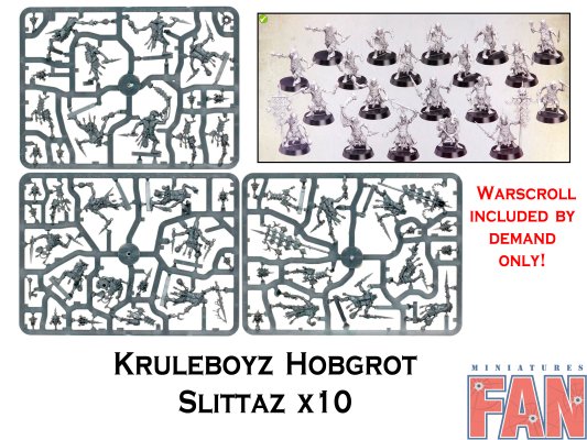 Dominion Kruleboyz Hobgrot Slittaz x10