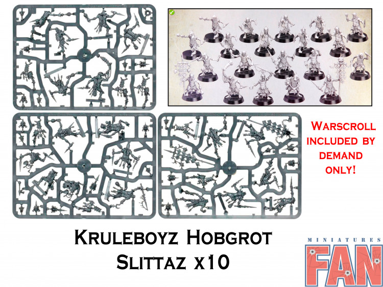Dominion Kruleboyz Hobgrot Slittaz x10