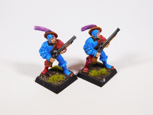 Warhammer Fantasy Battles Empire Hangunners x10 (Pro-Painted)