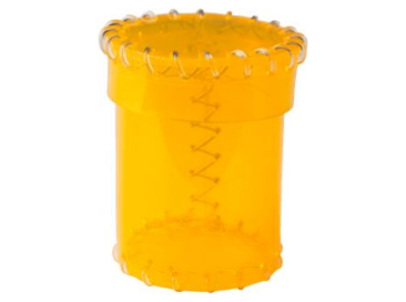 Стакан для кубиков Age of Plastic Yellow Dice Cup, жёлтый