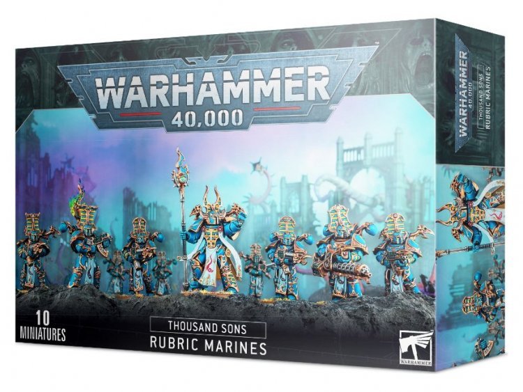 Rubric Marines (предзаказ 2025, Thousand Sons, Warhammer 40k)