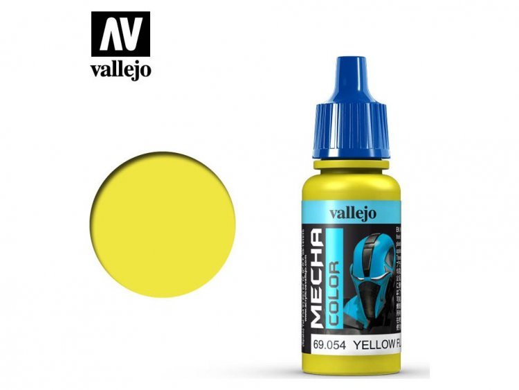 Краска Vallejo Mecha Color: Yellow Fluorescent 69.054