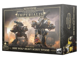 Legions Imperialis: Dire Wolf Heavy Scout Titans (предзаказ 2025)