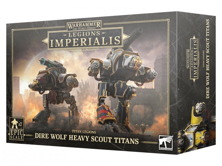 Legions Imperialis: Dire Wolf Heavy Scout Titans