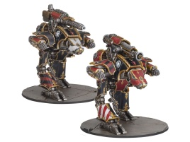 Legions Imperialis: Dire Wolf Heavy Scout Titans (предзаказ 2025)