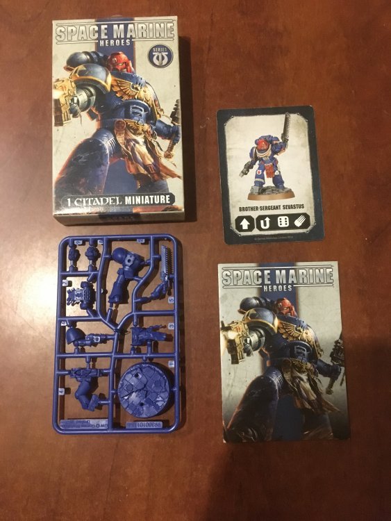 Space Marine Heroes Series 1 Brother-Sergeant Sevastus