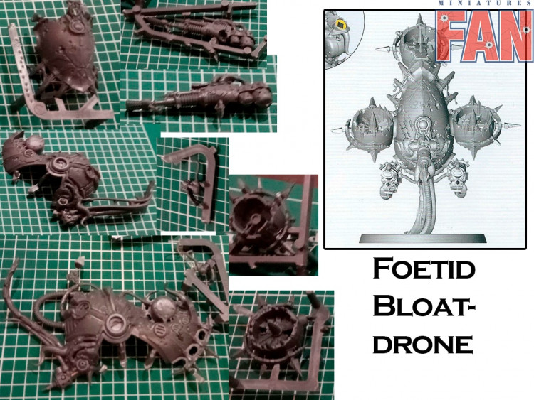 Dark Imperium Death Guard Foetid Bloat-drone