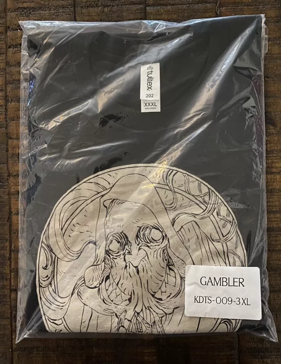Kingdom Death Gambler's Chest T-Shirt 3XL