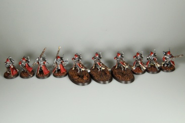 Warhammer 40k Adeptus Mechanicus Skitarii Rangers x10 (99120105046) (Painted)