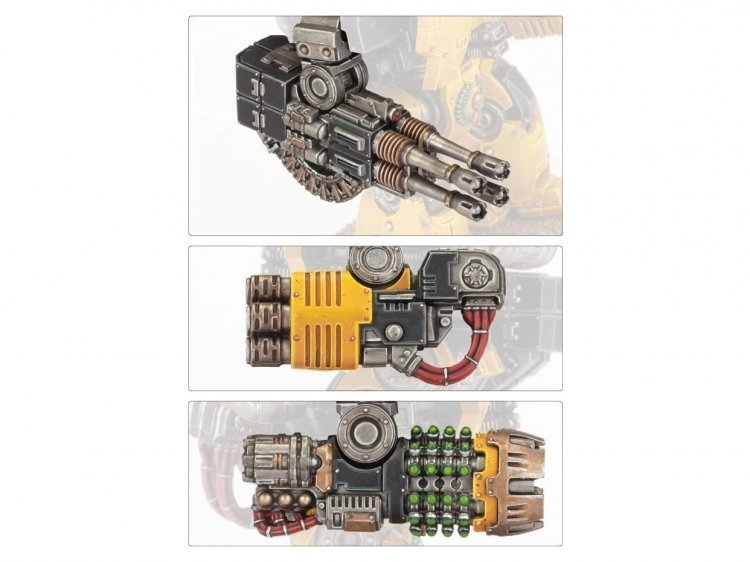 Leviathan Siege Dreadnought Ranged Weapons Frame (предзаказ 2025, GW Direct, Horus Heresy)