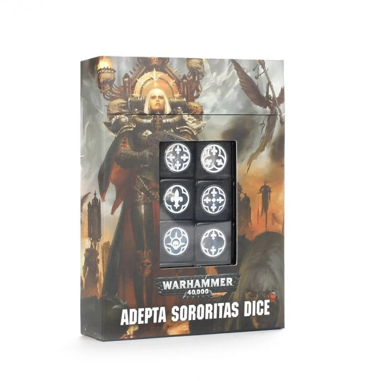 Adepta Sororitas Dice (Limited, OOP, New Unopened)