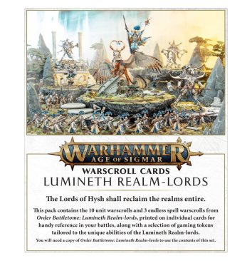 Warscroll Cards: Lumineth Realm-lords