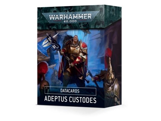 Datacards: Adeptus Custodes (предзаказ, Warhammer 40k)