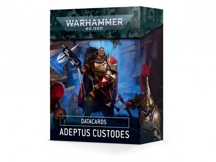 Datacards: Adeptus Custodes (предзаказ, Warhammer 40k)