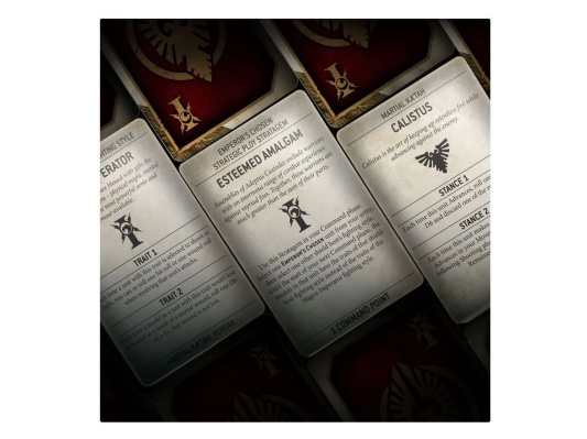 Datacards: Adeptus Custodes (предзаказ, Warhammer 40k)