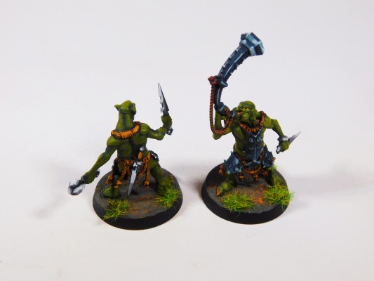 Warhammer Age of Sigmar Orruk Warclans Hobgrot Slittaz x10 (Pro-Painted)