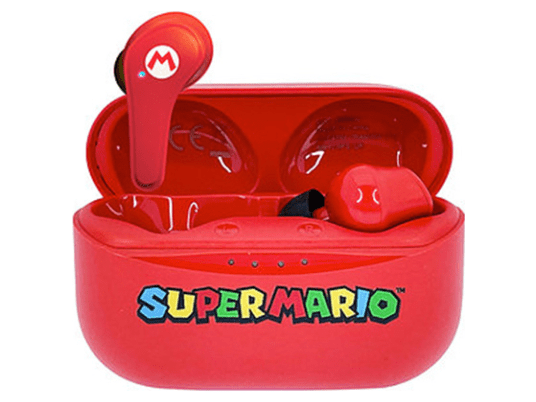 Беспроводные наушники Mario, красный