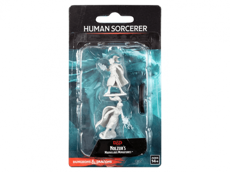 D&D Nolzur's Marvelous Miniatures: Human Sorcerer (женщина)