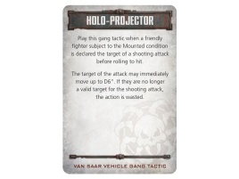 Van Saar Vehicle Card (предзаказ 2023, Necromunda)