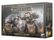 Legions Imperialis: Warhound Titans with Ursus Claws and Melta Lances