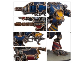 Legions Imperialis: Warhound Titans with Ursus Claws and Melta Lances