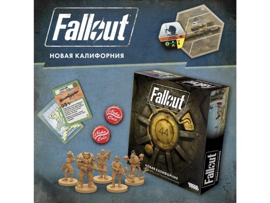 Настольная игра Fallout: Новая Калифорния