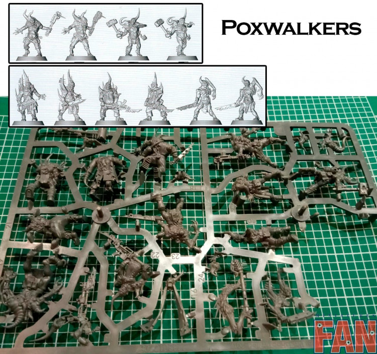 Dark Imperium Death Guard Poxwalkers x10