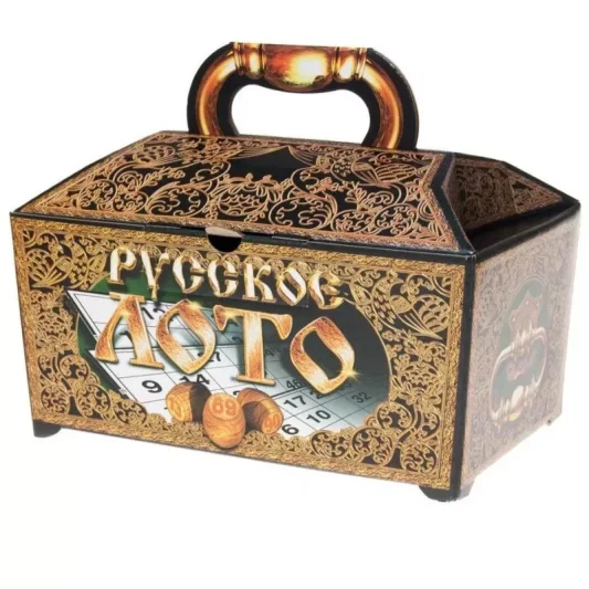 Лото Русское (картонный ларец)