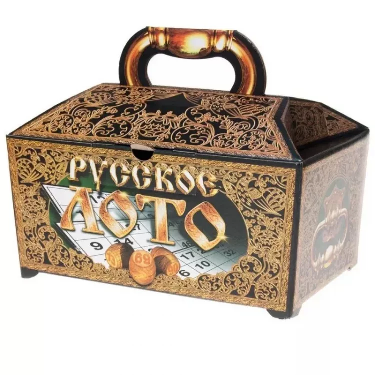 Лото Русское (картонный ларец)