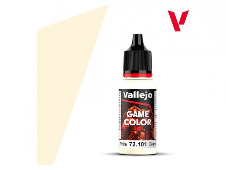 Краска Vallejo Game Color: Off-White 72.101