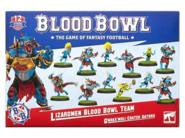 Blood Bowl: Lizardmen Team - Gwaka&#039;moli Crater Gators (предзаказ 2025)