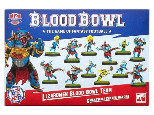Blood Bowl: Lizardmen Team - Gwaka&#039;moli Crater Gators (предзаказ 2025)