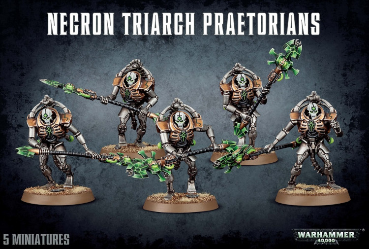 Архив Necron Lychguard / Triarch Praetorians