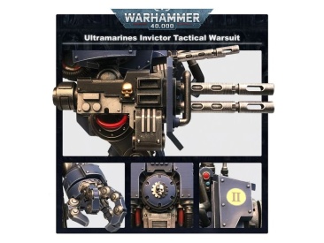 JOYTOY Vanguard Space Marines Ultramarines Invictor Tactical Warsuit (предзаказ)