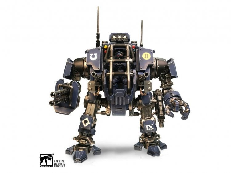 JOYTOY Vanguard Space Marines Ultramarines Invictor Tactical Warsuit (предзаказ)