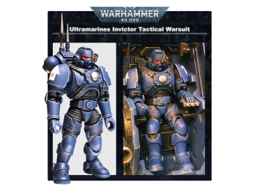 JOYTOY Vanguard Space Marines Ultramarines Invictor Tactical Warsuit (предзаказ)