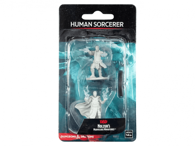 D&D Nolzur's Marvelous Miniatures: Human Sorcerer (мужчина)