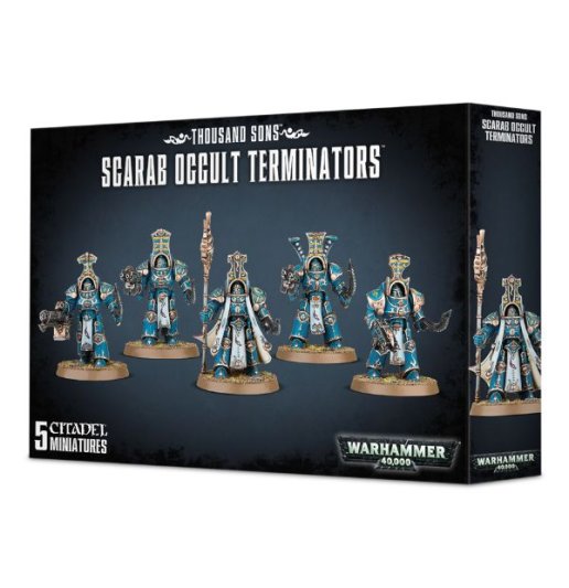 Thousand Sons Scarab Occult Terminators (Warhammer 40k, Thousand Sons)