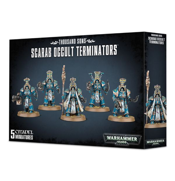 Thousand Sons Scarab Occult Terminators (Warhammer 40k, Thousand Sons)