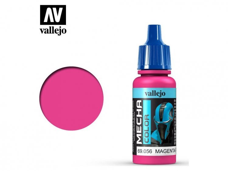 Краска Vallejo Mecha Color: Magenta Fluo 69.056
