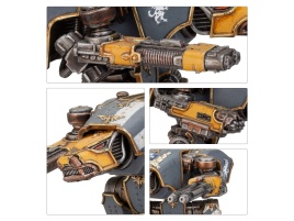 Legions Imperialis: Warhound Scout Titans with Turbo Laser Destructors and Vulcan Mega-Bolters